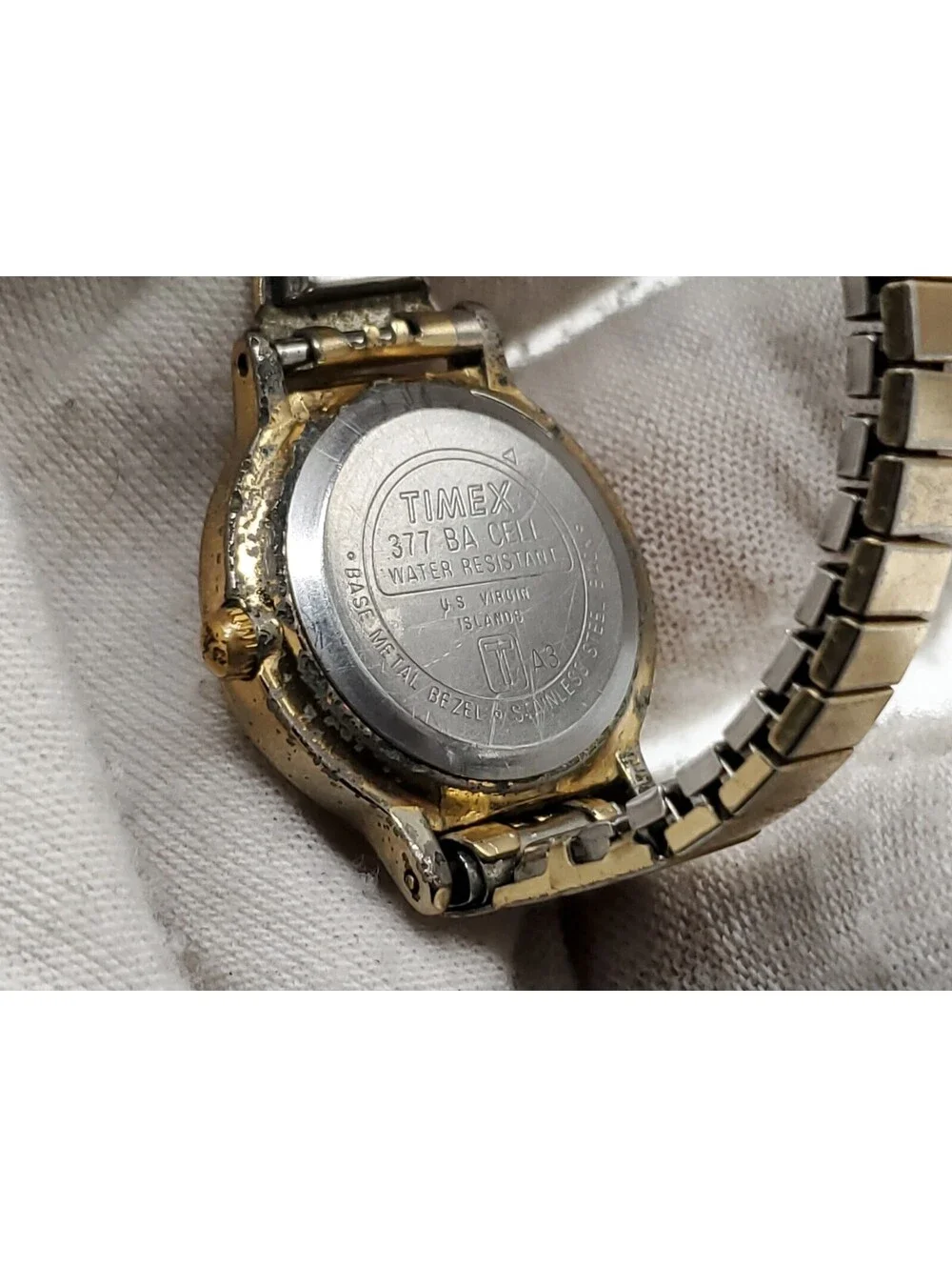 Vintage 1993 Timex Quartz Watch Speidel Expandable Band Women Watch New Battery